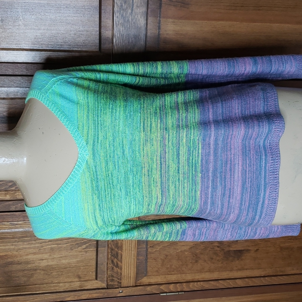 Maui & Sons Ombre Knit Sweater Sz S